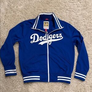 NWT Mens Mitchell & Ness Dodgers jacket 2XL